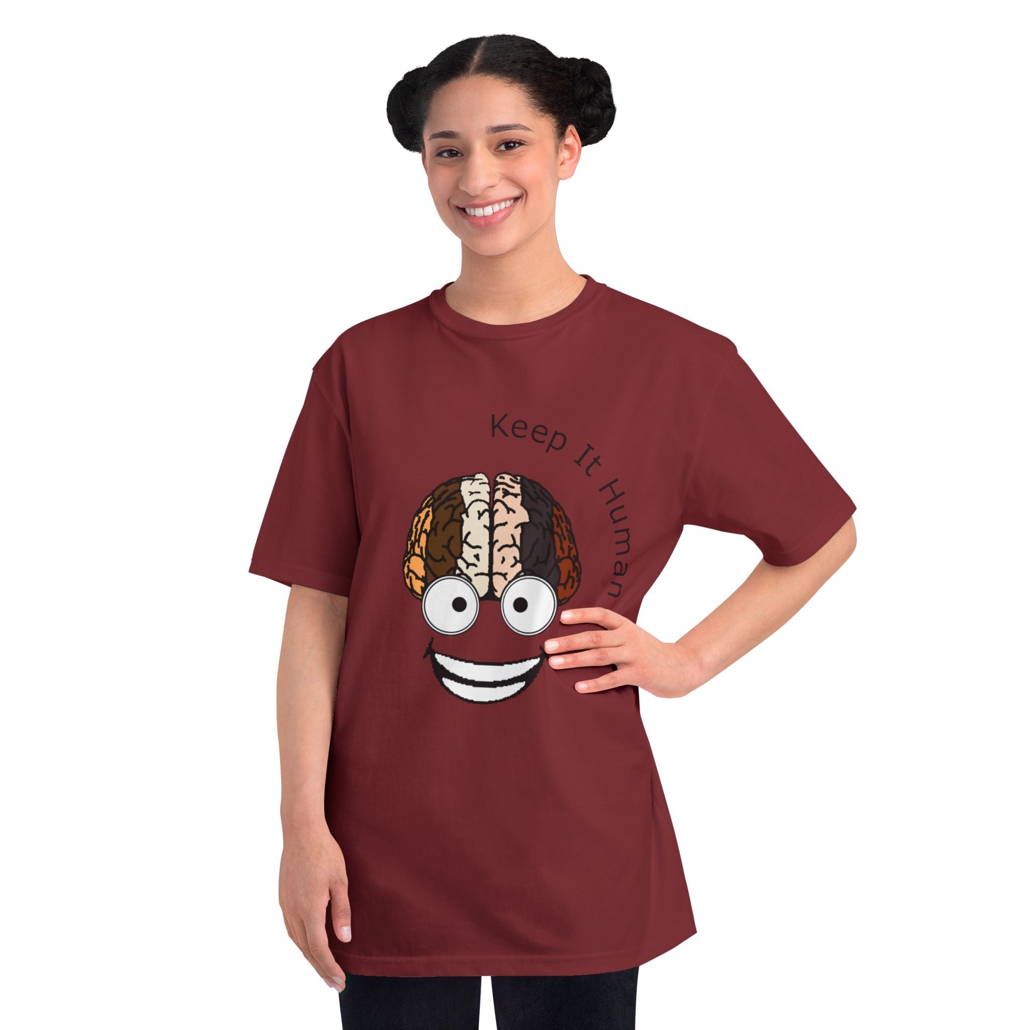 KIH Brain Smile T-Shirt — Organic Cotton