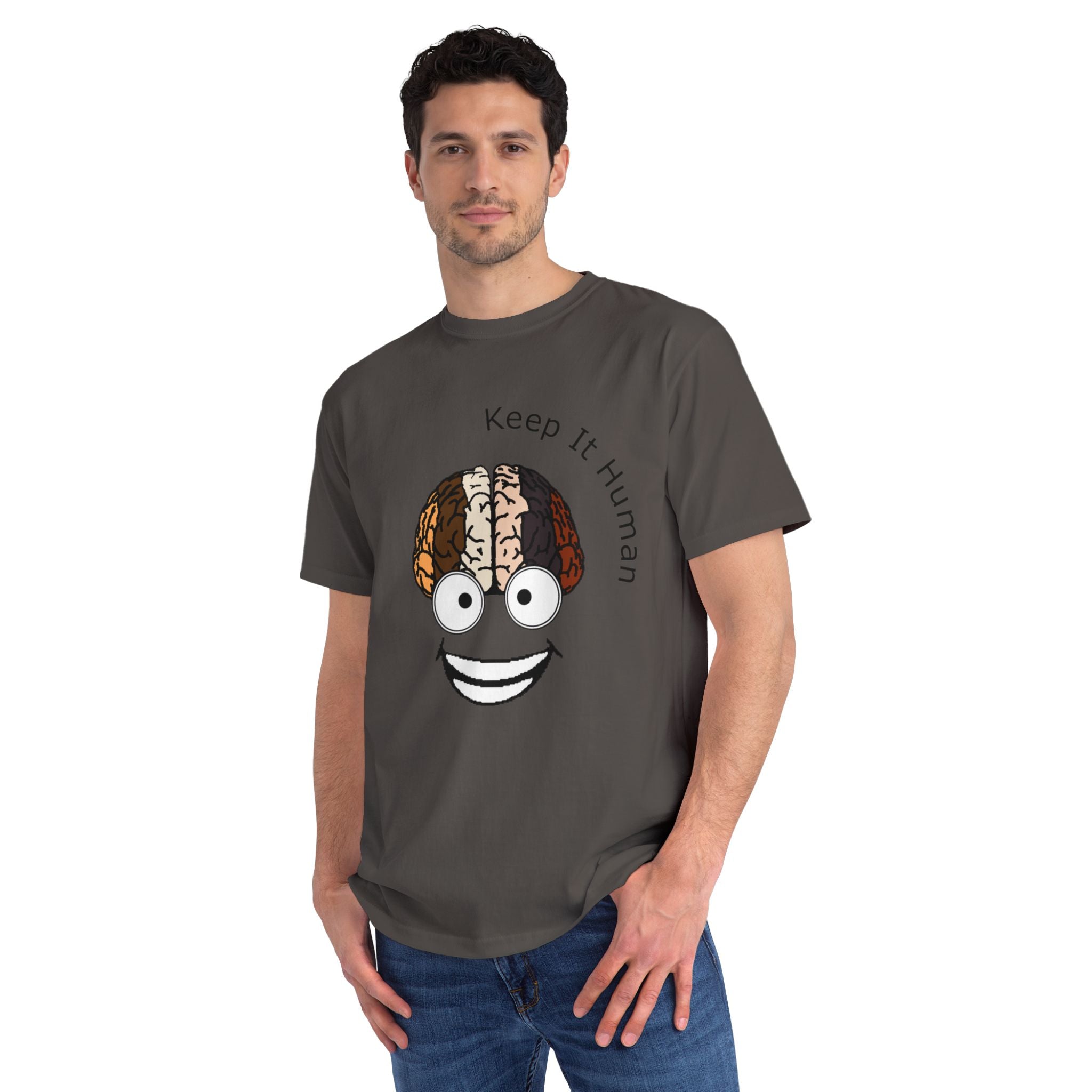 KIH Brain Smile T-Shirt — Organic Cotton