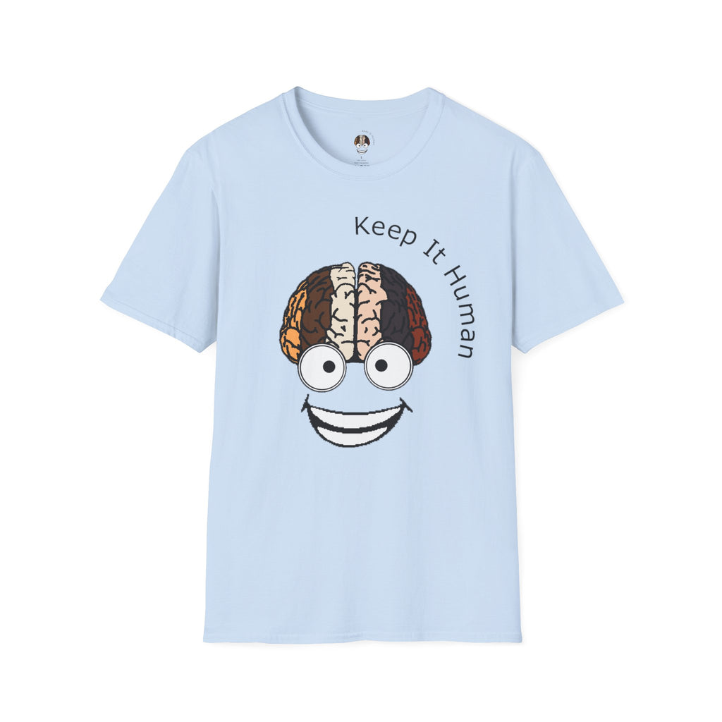 KIH Brain Smile T-Shirt — Casual Unisex