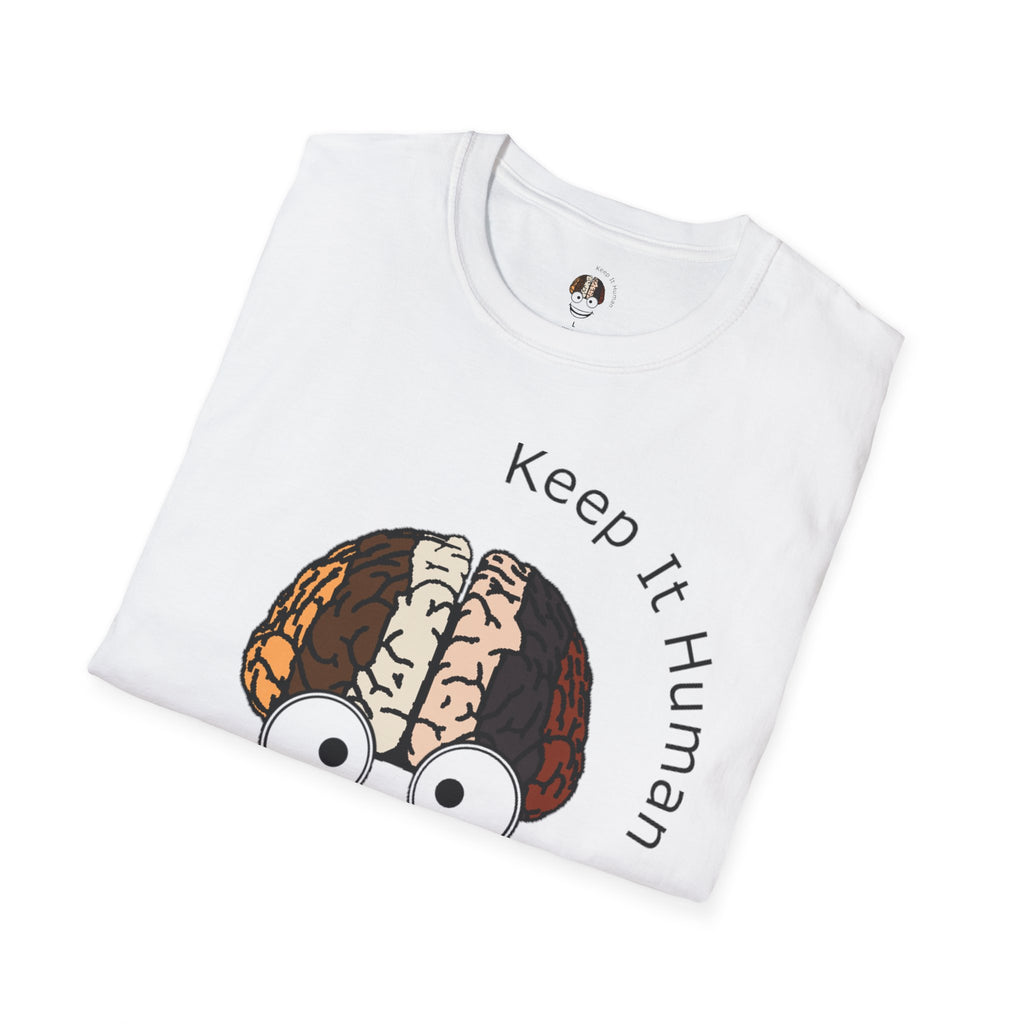 KIH Brain Smile T-Shirt — Casual Unisex