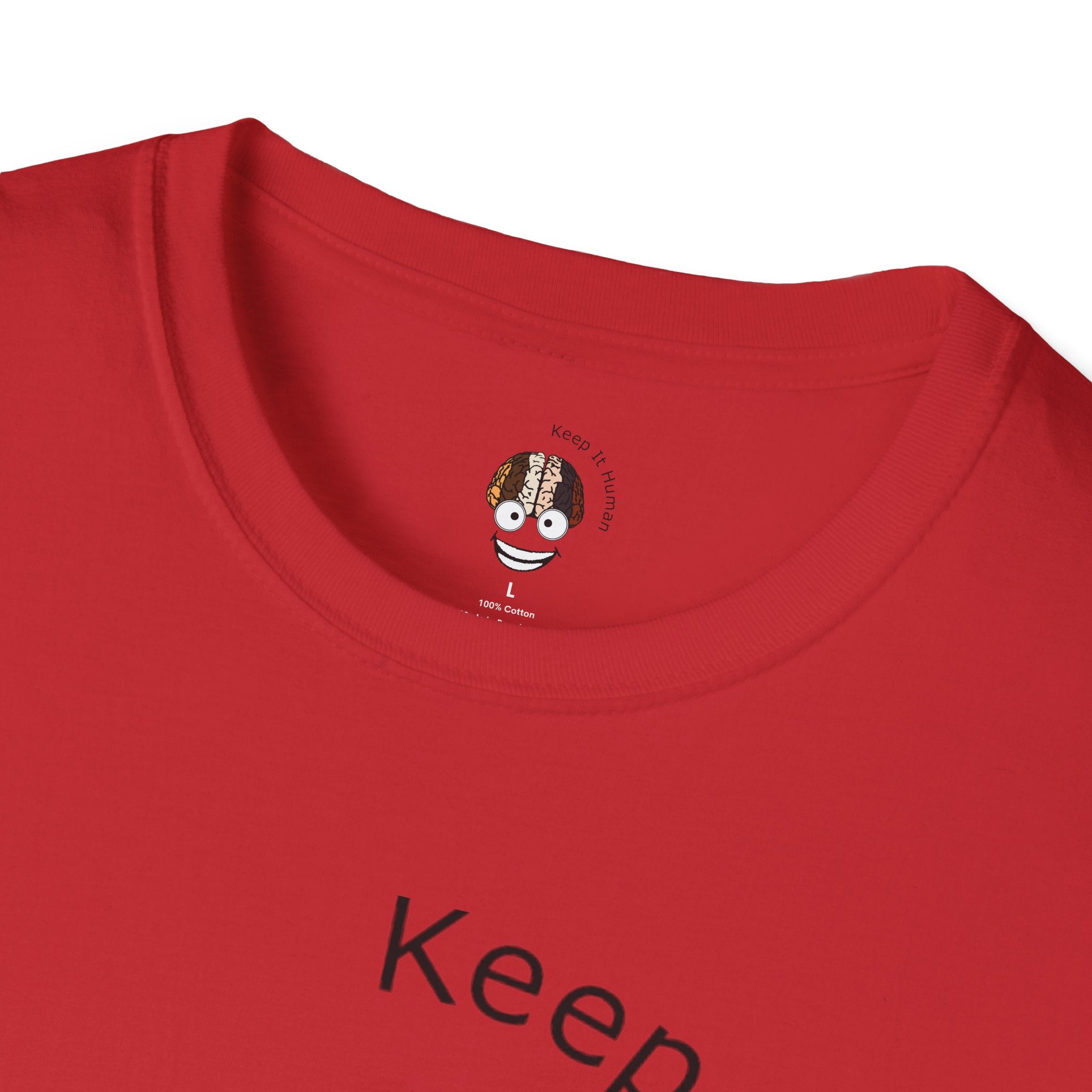 KIH Brain Smile T-Shirt — Casual Unisex