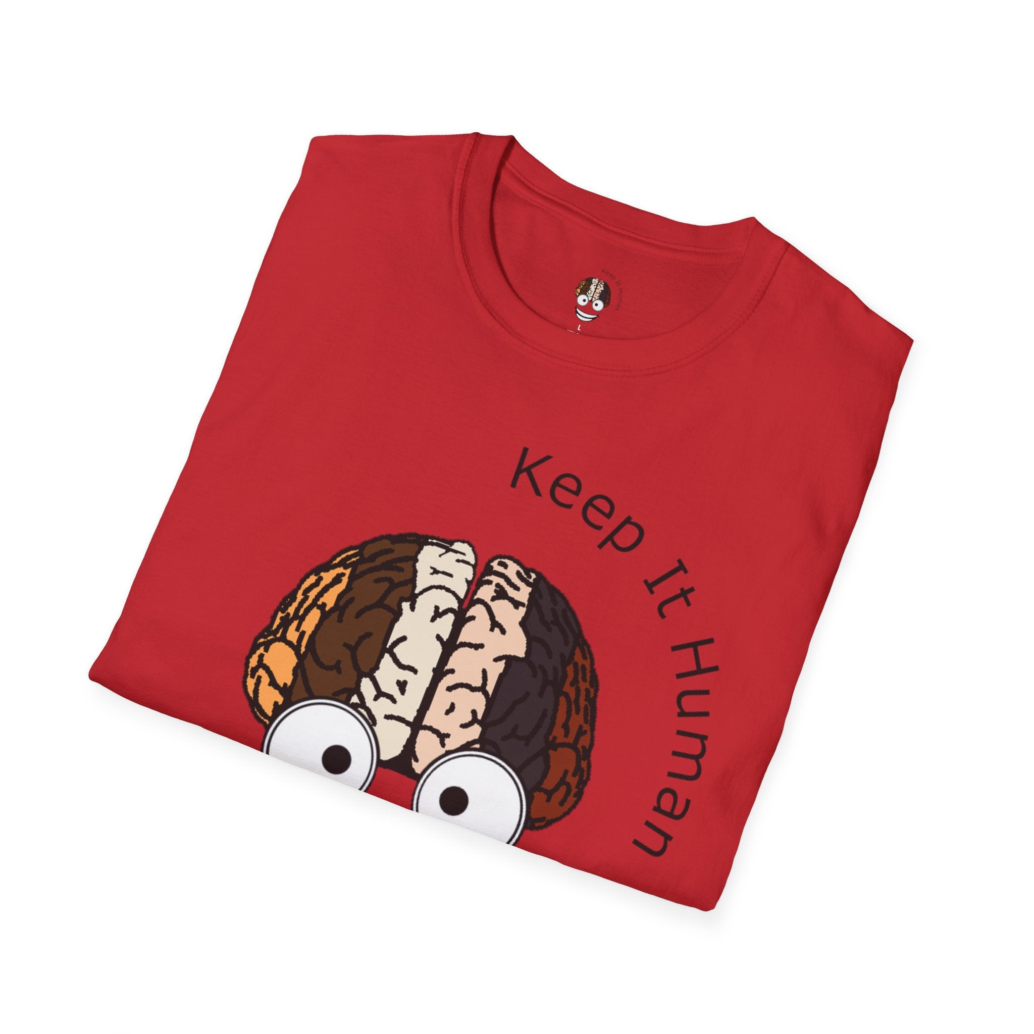 KIH Brain Smile T-Shirt — Casual Unisex