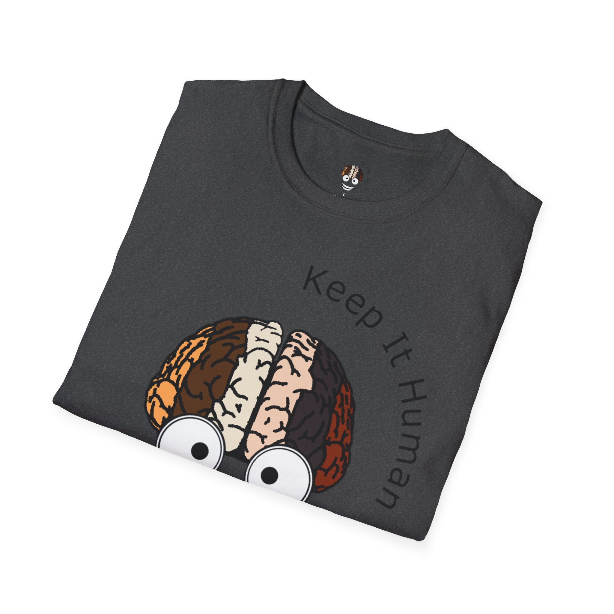 KIH Brain Smile T-Shirt — Casual Unisex
