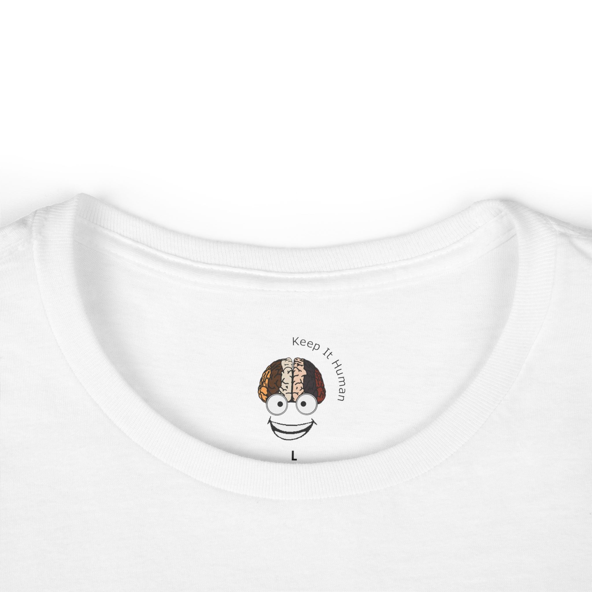 KIH Brain Smile Women's Casual T-Shirt