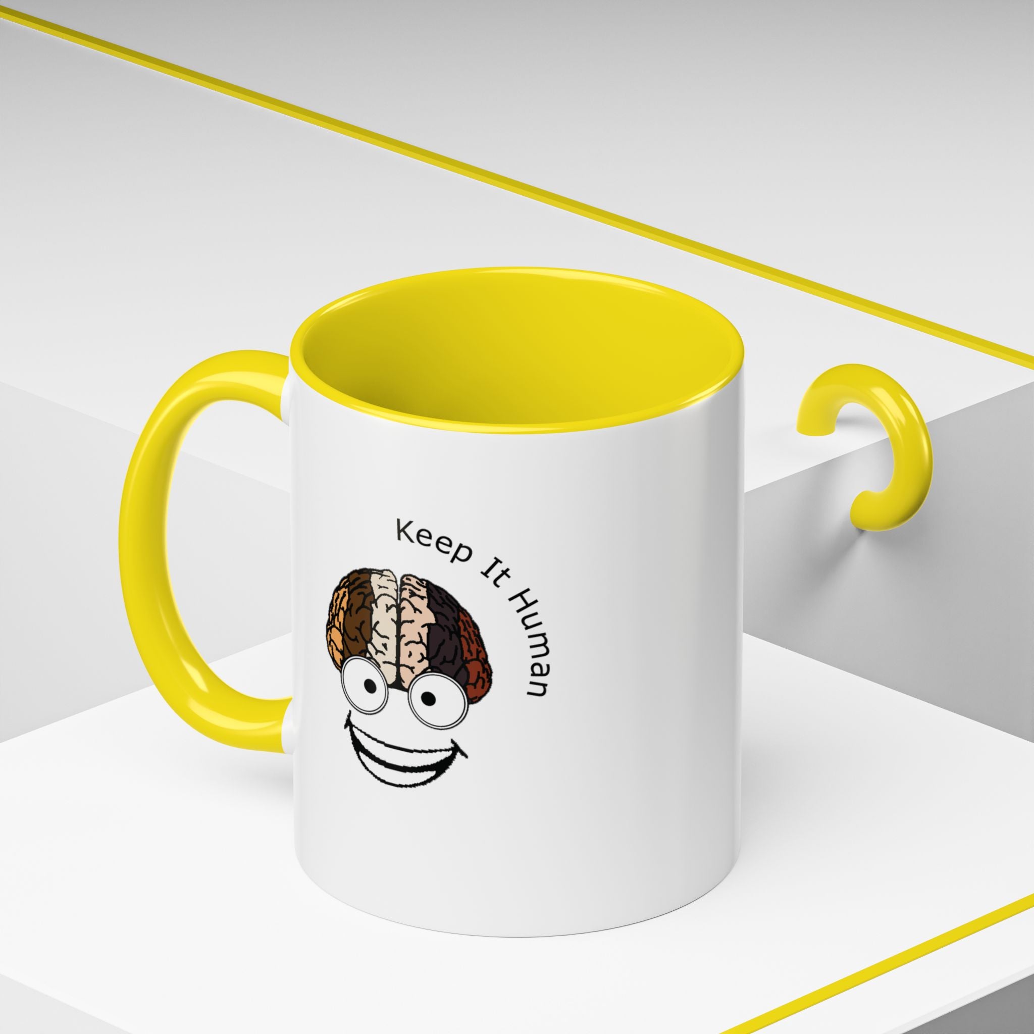 KIH Brain Smile Coffee Mug