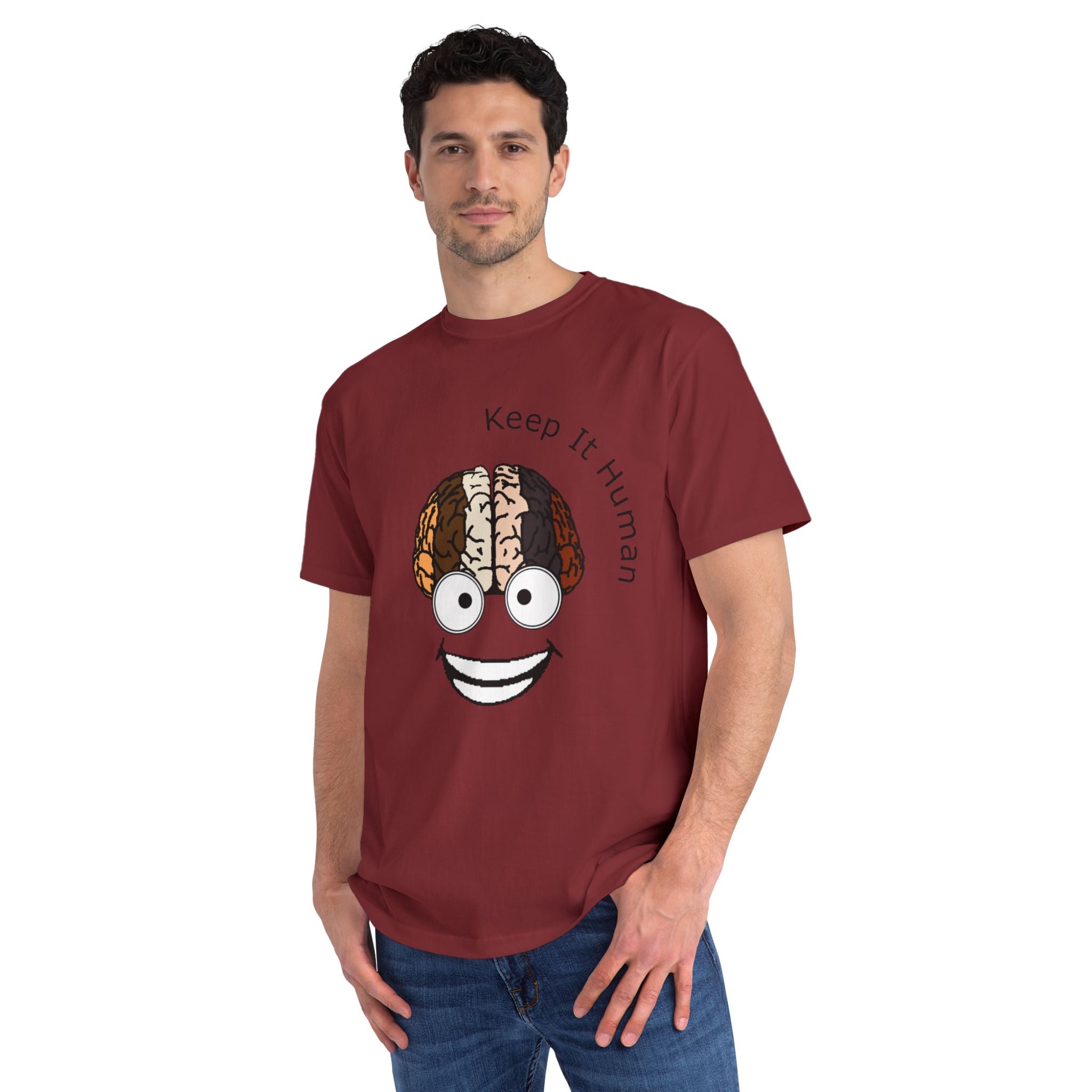 KIH Brain Smile T-Shirt — Organic Cotton