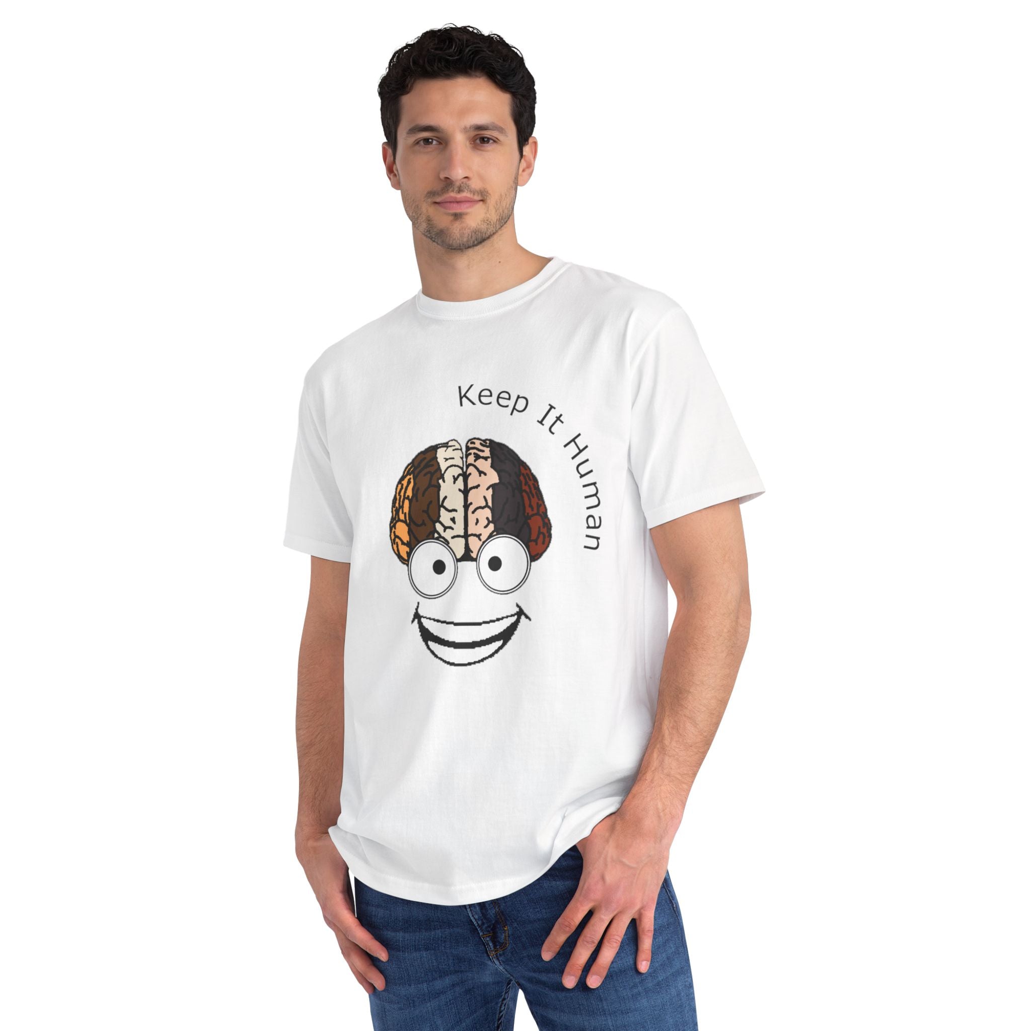KIH Brain Smile T-Shirt — Organic Cotton