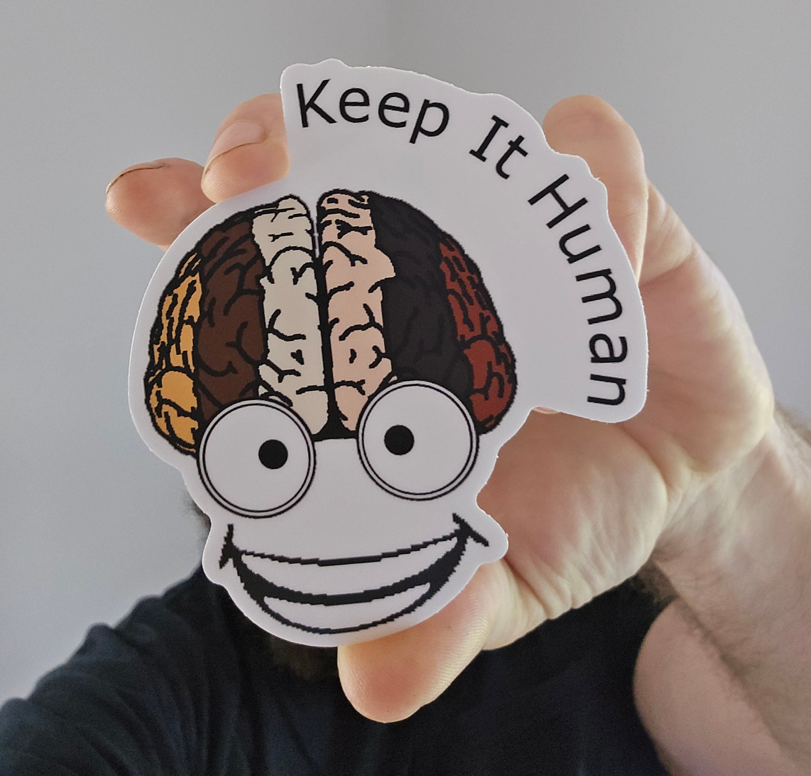 KIH Brain Smile Stickers